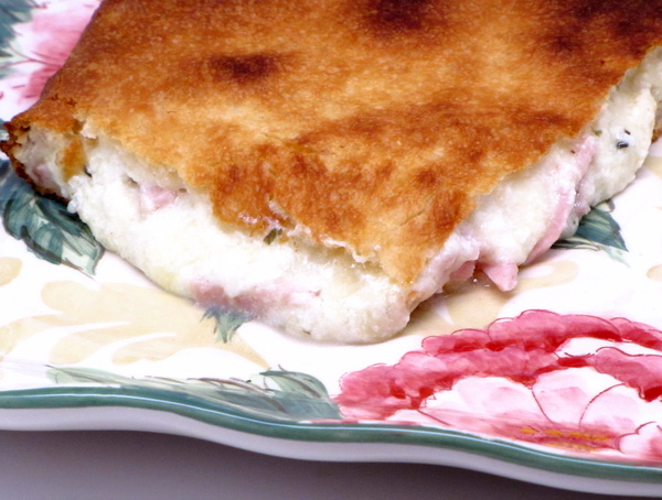 Ham and Cheese Calzone