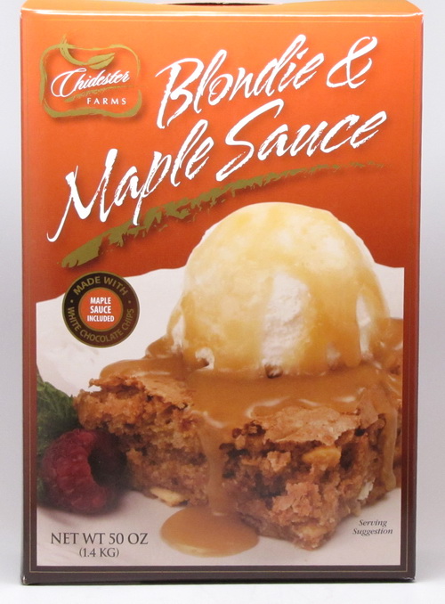 Blondies and Maple Sauce mix