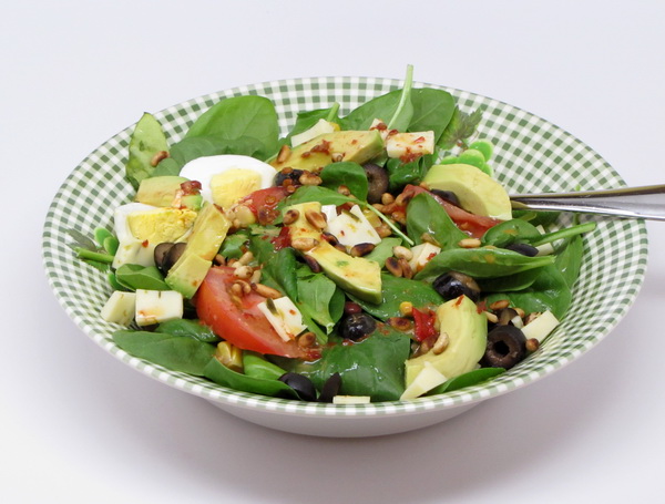 Southwest Spinach Salad