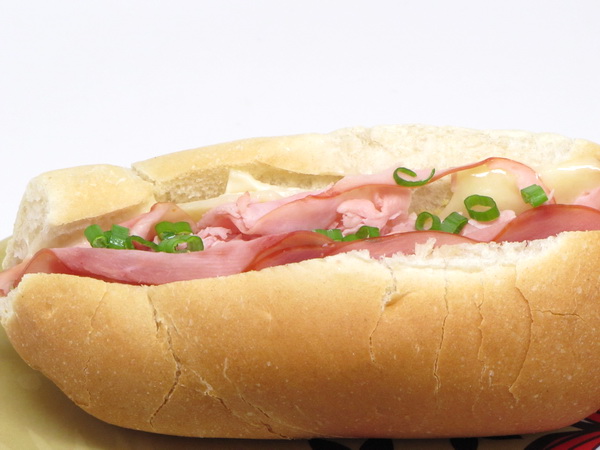Ham and Swiss with Tangy Sauce