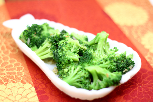 Broccoli and Shallots