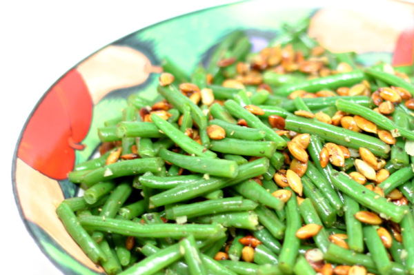 Green Beans and Pepitas