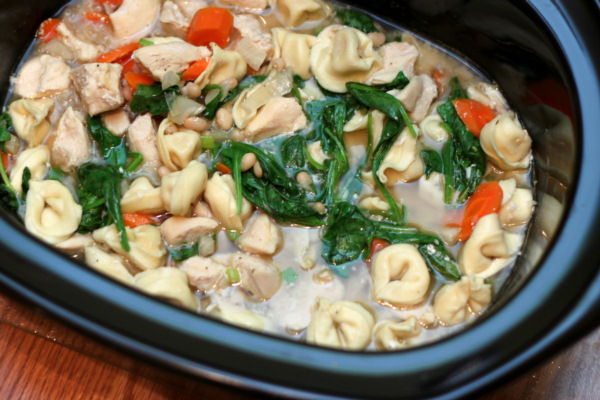 Chicken Tortellini Stew (Crock Pot)